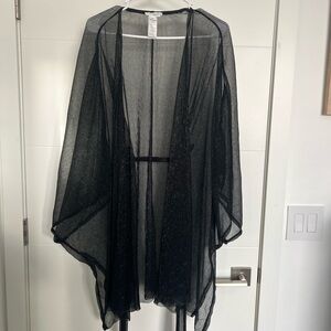 Good American Goddess Sparkle Cover-Up Wrap (Plus Size)